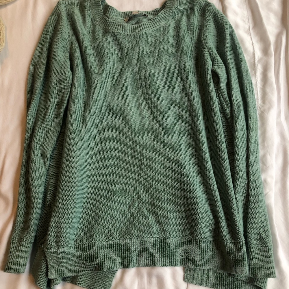 Loft open back sweater